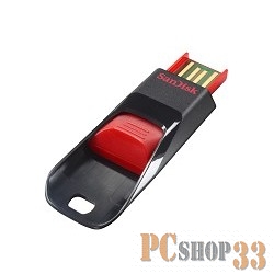 носитель информации SanDisk USB Drive 16Gb Cruzer Edge SDCZ51-016G-B35 {USB2.0, Black-Red}