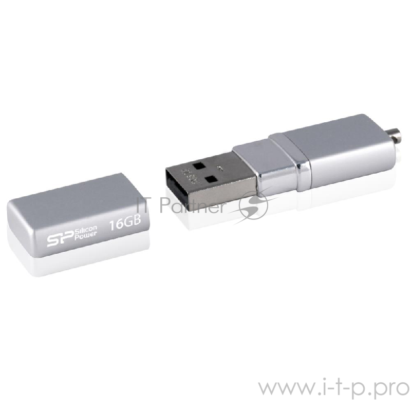 Носитель информации Silicon Power USB Drive 16Gb Luxmini 710 SP016GBUF2710V1S {USB2.0, Silver}