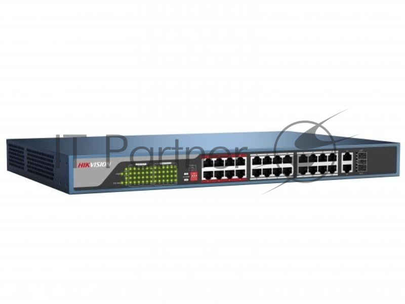 Коммутатор Hikvision DS-3E0326P-E 24xPOE