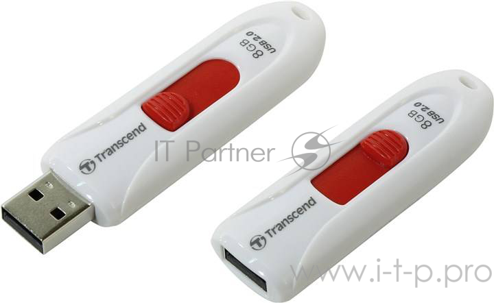 Носитель информации Transcend USB Drive 8Gb JetFlash 590 TS8GJF590W {USB 2.0}