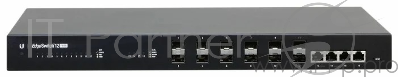 Сетевой коммутатор Ubiquiti EdgeSwitch 12 Fiber (ES-12F-EU)