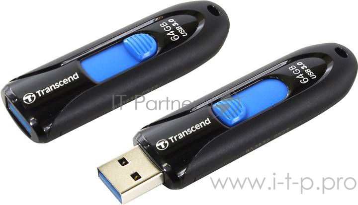 Носитель информации Transcend USB Drive 64Gb JetFlash 790 TS64GJF790K {USB 3.0}