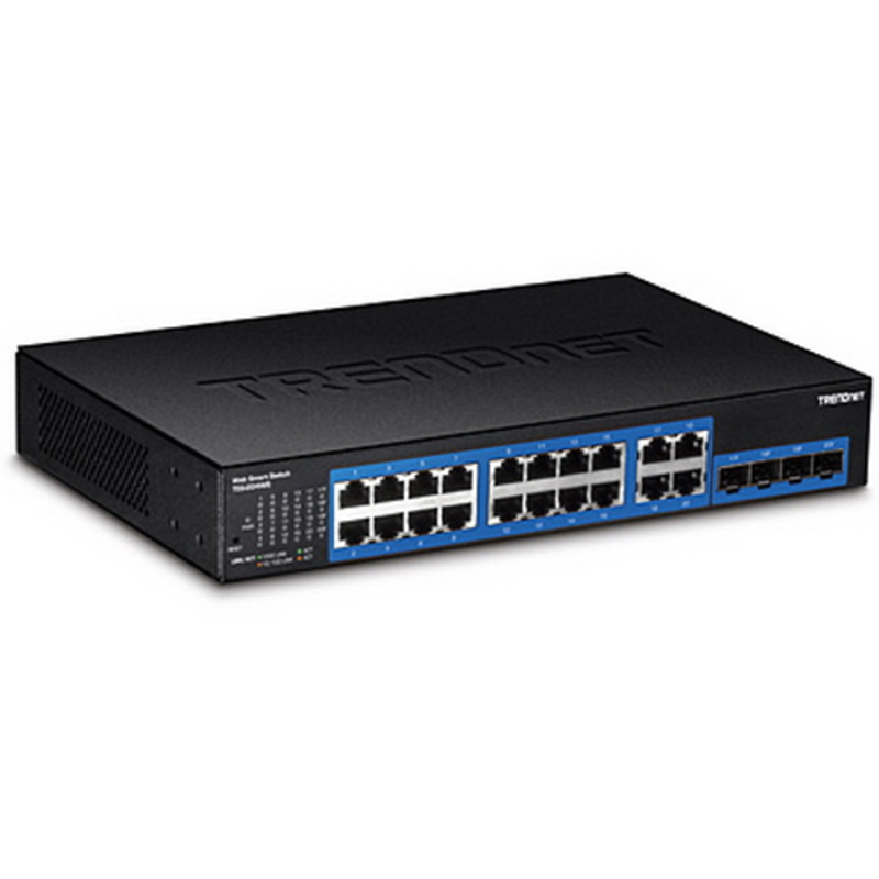 Коммутатор TRENDNet 20-Port Gigabit Web Smart Switch TEG-204WS RTL {5}