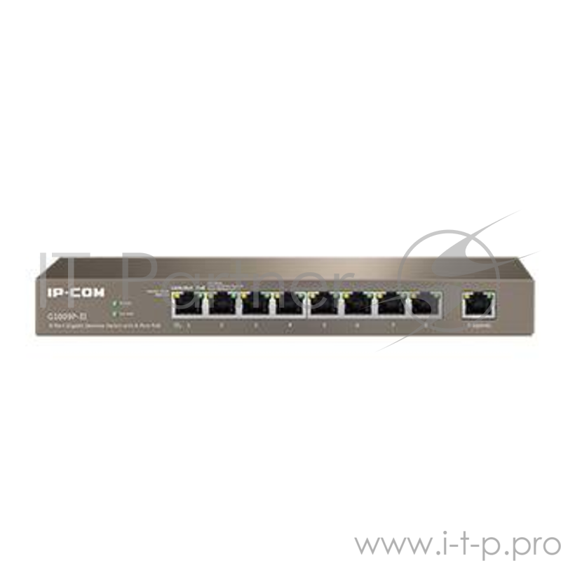 Коммутатор IP-COM G1009P 9-Port Gigabit Unmanaged PoE Switch with 8-Port PoE