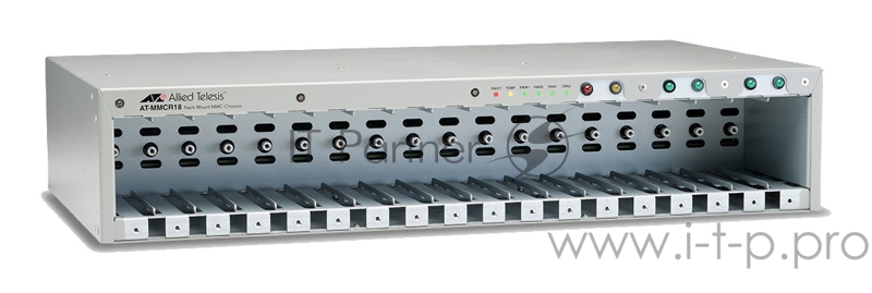 Коммутатор Allied Telesis 18-Slot Chassis for MMC2xxx Media Converters, one AC Multi-Region PSU