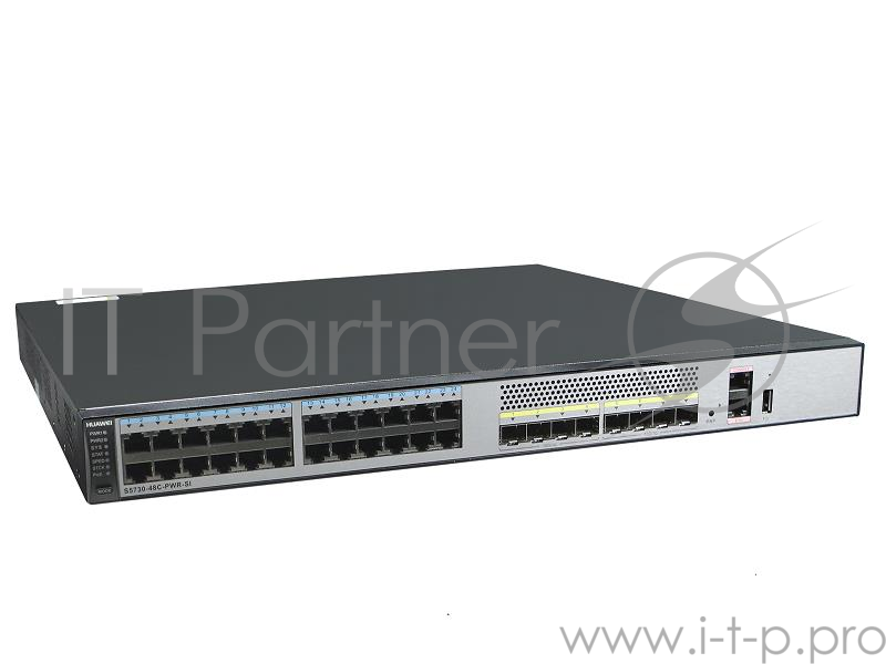 Коммутатор 24GE 8SFP+ 1SL S5730-48C-PWR-SI-AC HUAWEI