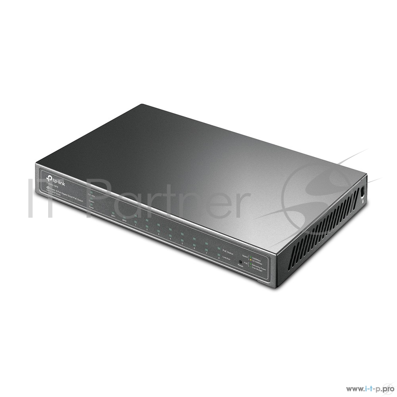 Коммутатор TP-LINK SMB T1500G-10PS JetStream гигабитный 8-портовый Smart коммутатор PoE с 2 SFP-слотами
