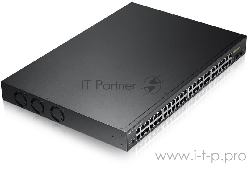 Коммутатор Zyxel GS1900-48HP, 48-port GbE L2 Smart Switch, 170 Watt rackmount
