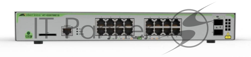 Коммутатор Allied Telesis AT-GS970M/18-50 16G 2SFP