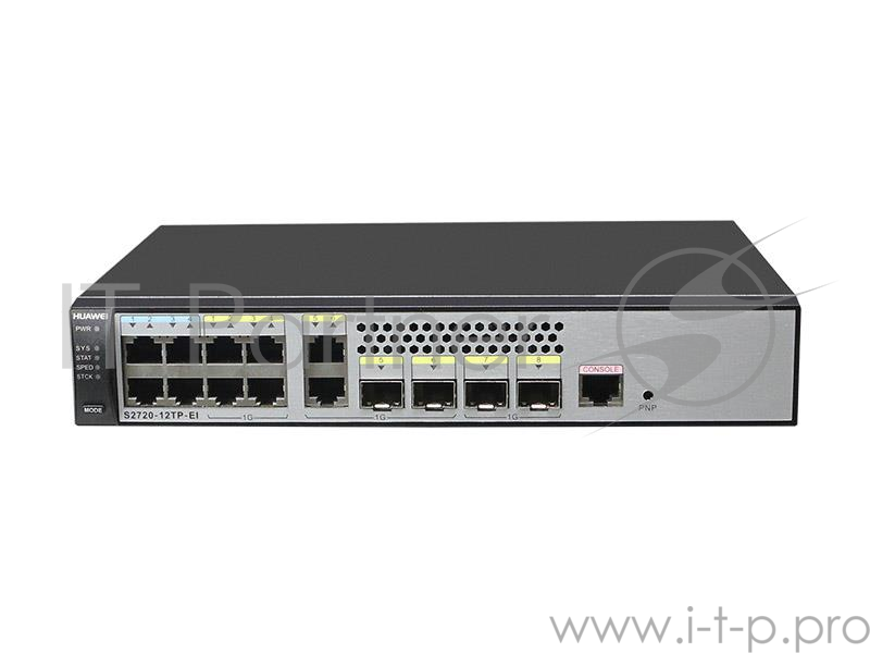 Коммутатор 4FE 4GE 2SFP 2DP S2720-12TP-EI HUAWEI
