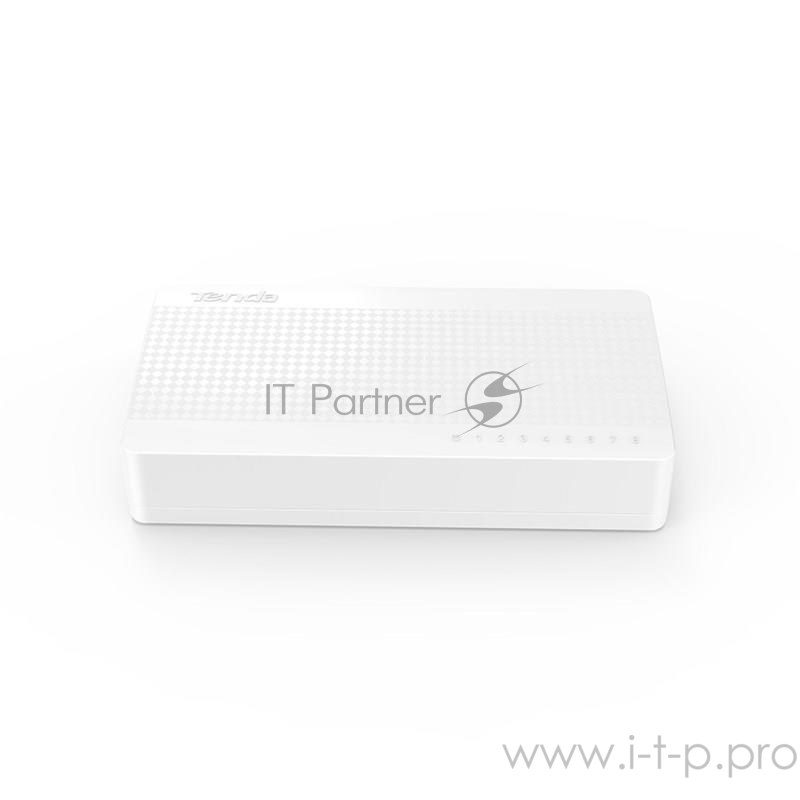 Настольный неуправляемый коммутатор TENDA S108 8 портов TENDA S108 (switch), 8 портов Ethernet 10/100 Мбит/сек, пластиковый корпус