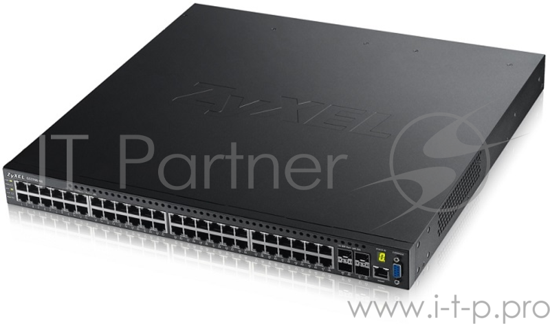 Коммутатор ZYXEL XGS3700-24 24 port Layer 2/3 Gigabit Datacenter Switch, 4x 10G