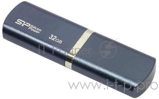 Носитель информации Silicon Power USB Drive 32Gb Luxmini 720 SP032GBUF2720V1D {USB2.0, Deep Blue}