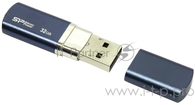 Носитель информации Silicon Power USB Drive 32Gb Luxmini 720 SP032GBUF2720V1D {USB2.0, Deep Blue}