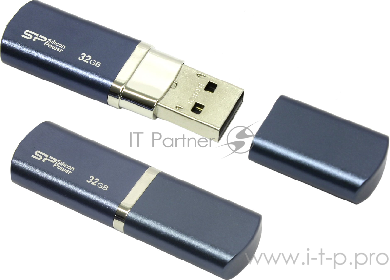 Носитель информации Silicon Power USB Drive 32Gb Luxmini 720 SP032GBUF2720V1D {USB2.0, Deep Blue}