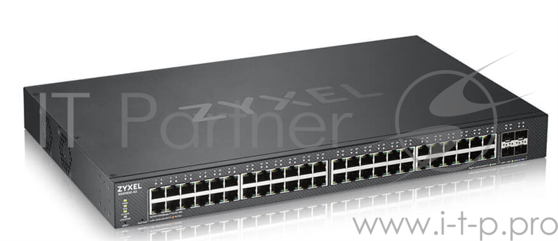 Коммутатор ZYXEL XGS1930-52 Hybrid Smart L2+ switch Zyxel Nebula Flex, 48xGE, 4xSFP+, Standalone / cloud management
