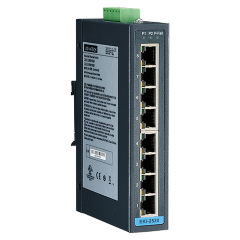 Коммутатор EKI-2528-BE 8FE Unmanaged Ethernet Switch Advantech