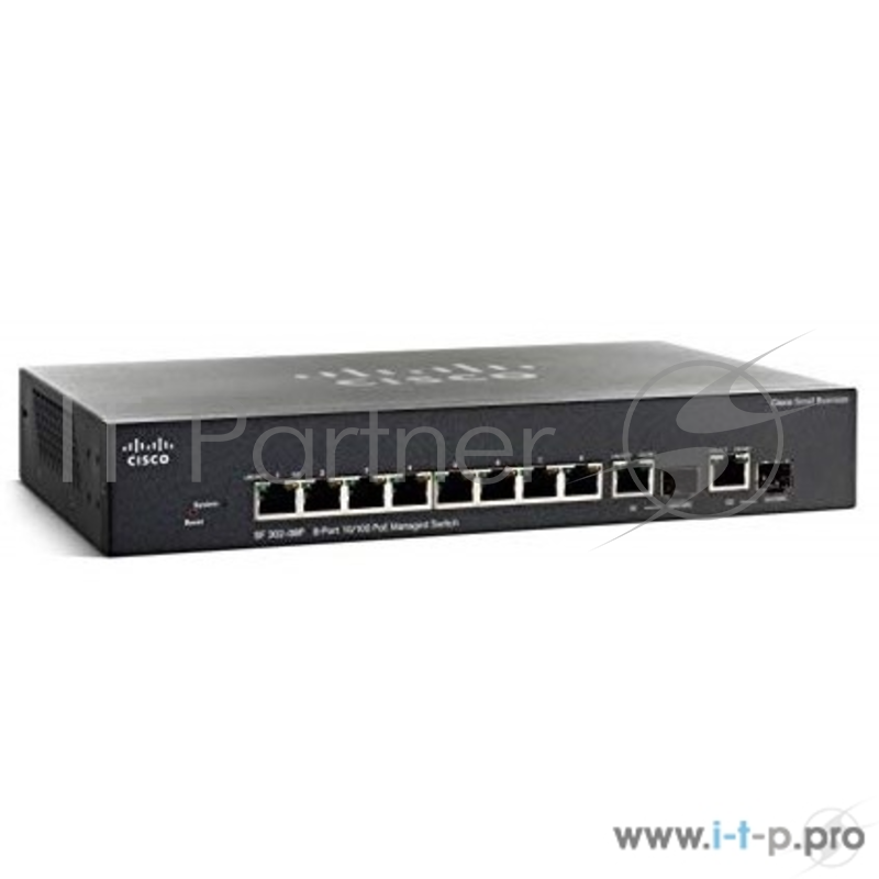 Коммутатор Cisco SF352-08MP 8-port 10/100 Max-POE Managed Switch