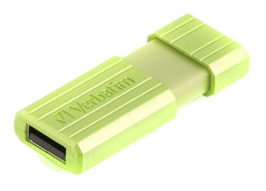 носитель информации Verbatim USB Drive 16Gb Pin Stripe Eucalyptus Green 049070 {USB2.0}