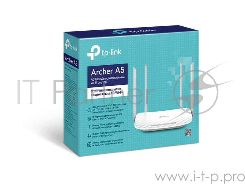 Роутер TP-LINK Archer A5 AC1200 Двухдиапазонный Wi-Fi роутер