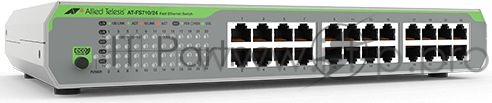 Коммутатор Allied Telesis AT-FS710/24-50 24x100Mb неуправляемый