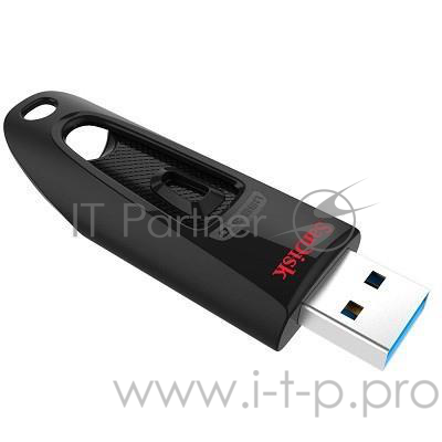 носитель информации SanDisk USB Drive 256Gb CZ48 Ultra SDCZ48-256G-U46 {USB3.0, Black}