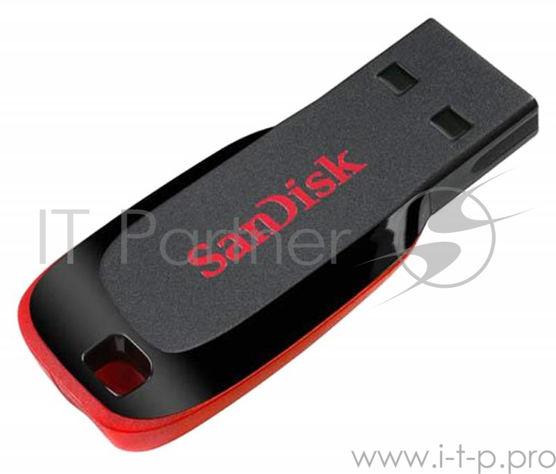 носитель информации SanDisk USB Drive 128Gb Cruzer Blade SDCZ50-128G-B35 {USB2.0, Black}