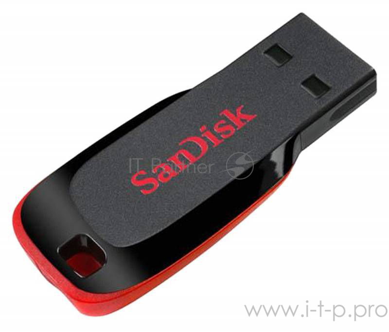 носитель информации SanDisk USB Drive 128Gb Cruzer Blade SDCZ50-128G-B35 {USB2.0, Black}