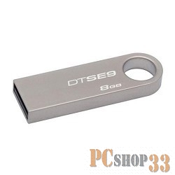 Носитель информации Kingston USB Drive 8Gb DTSE9H/8GB {USB2.0}