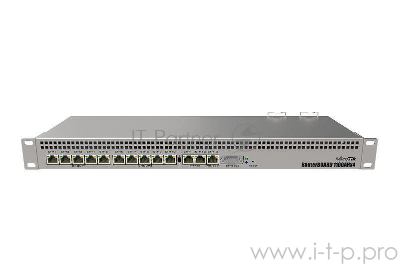 Маршрутизатор 10/100/1000M 13PORT RB1100AHX4 MIKROTIK