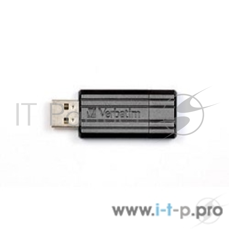 носитель информации Verbatim USB Drive 32Gb Pin Stripe Black 049064 {USB2.0}