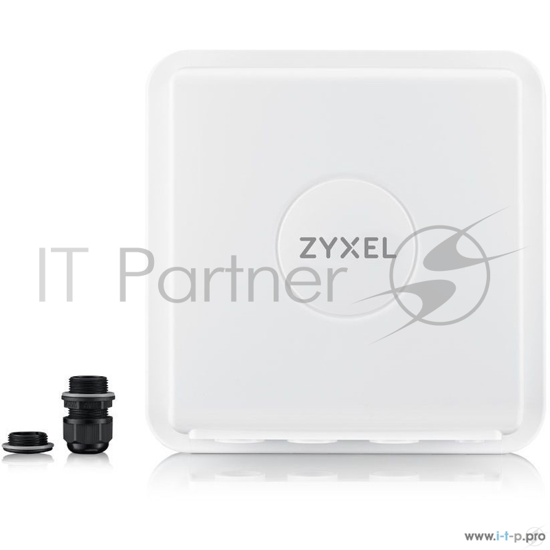 Маршрутизатор ZYXEL CAT6 LTE-A Router B1/3/7/8/20/38/40 + 3G/2G Outdoor environmental hardened IP65 LTE router, multi-mode (LTE/3G/2G), CAT6 300/50Mbps LTE-Advanced with Carrier Aggregation (Qualcomm), LTE bands 1/3/7/8/20/38/40, 3G B1/8, GSM B3/8,