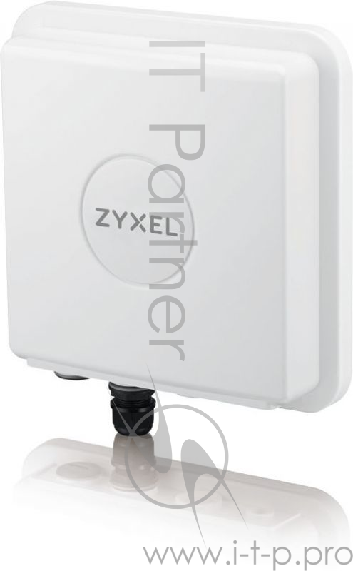 Маршрутизатор ZYXEL CAT6 LTE-A Router B1/3/7/8/20/38/40 + 3G/2G Outdoor environmental hardened IP65 LTE router, multi-mode (LTE/3G/2G), CAT6 300/50Mbps LTE-Advanced with Carrier Aggregation (Qualcomm), LTE bands 1/3/7/8/20/38/40, 3G B1/8, GSM B3/8,