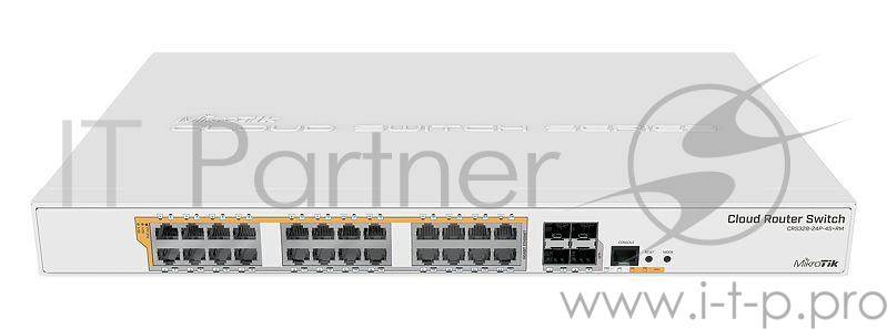 Маршрутизатор 24 SFP+ CRS328-24P-4S+RM MIKROTIK