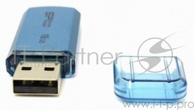 Носитель информации Silicon Power USB Drive 16Gb Helios 101 SP016GBUF2101V1B {USB2.0, Blue}