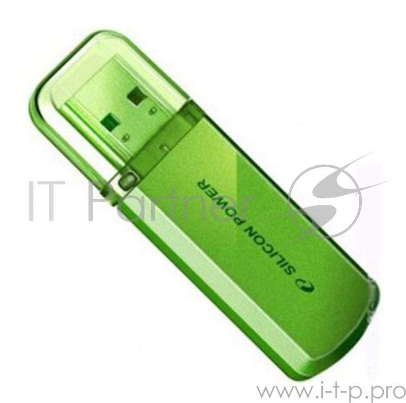 Носитель информации Silicon Power USB Drive 16Gb Helios 101 SP016GBUF2101V1N {USB2.0, Green}