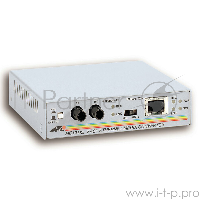 Медиаконвертер Allied Telesis Media Converter 100BaseTX to 100BaseFX (ST Multimode)