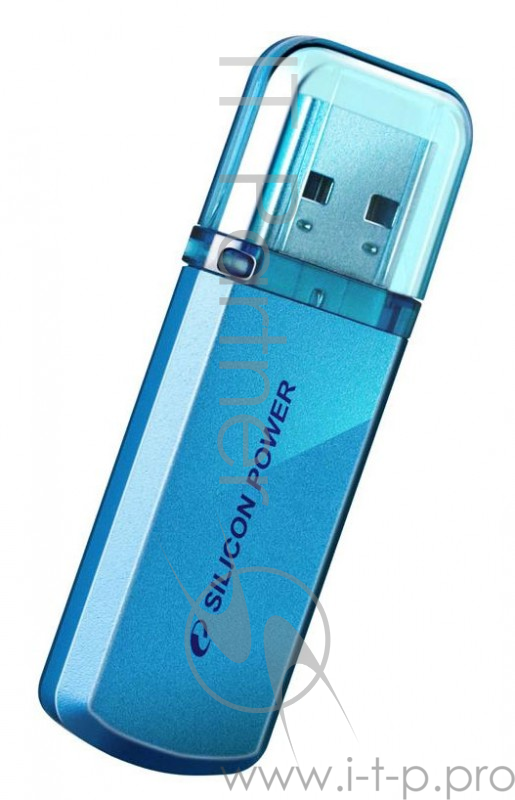Носитель информации Silicon Power USB Drive 8Gb Helios 101 SP008GBUF2101V1B {USB2.0, Blue}
