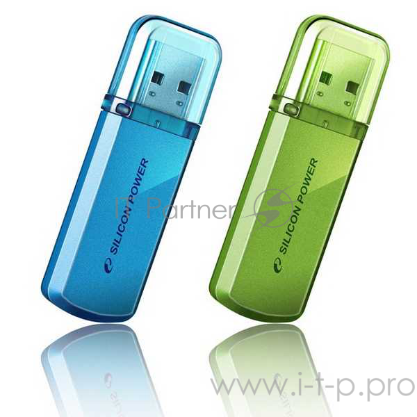 Носитель информации Silicon Power USB Drive 8Gb Helios 101 SP008GBUF2101V1B {USB2.0, Blue}