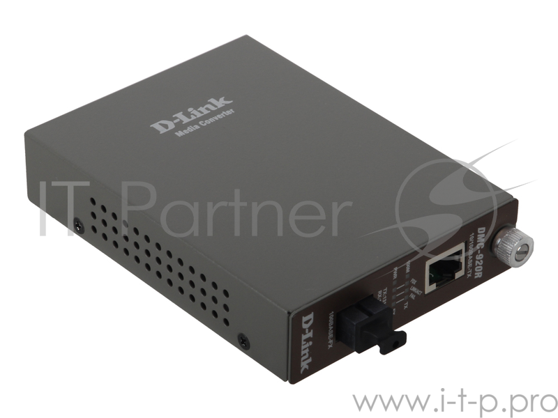 Сетевое оборудование D-Link DMC-920R Медиаконвертер 10/100 UTP в 100мб SM Single Fiber (20km, SC)