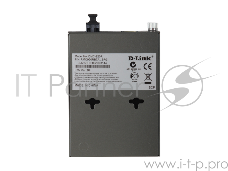Сетевое оборудование D-Link DMC-920R Медиаконвертер 10/100 UTP в 100мб SM Single Fiber (20km, SC)