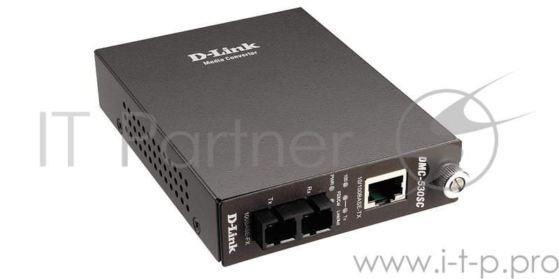 Сетевое оборудование D-Link DMC-530SC/D6A Конвертер 10/100 UTP в 100мб SM Fiber (30km, SC)