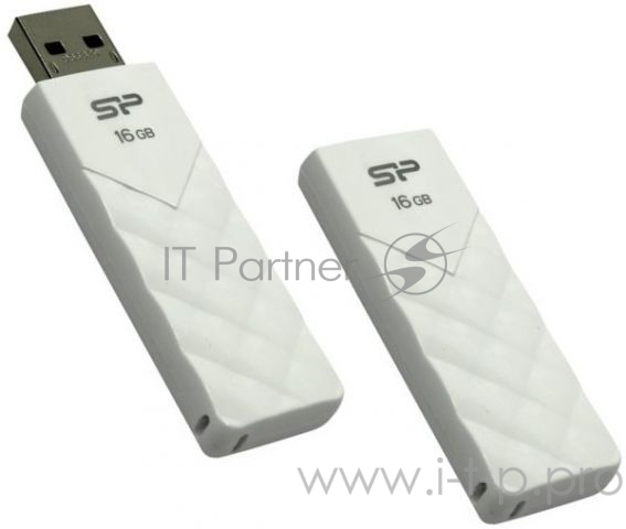 Носитель информации Silicon Power USB Drive 16Gb Ultima U03 SP016GBUF2U03V1W {USB2.0, White}