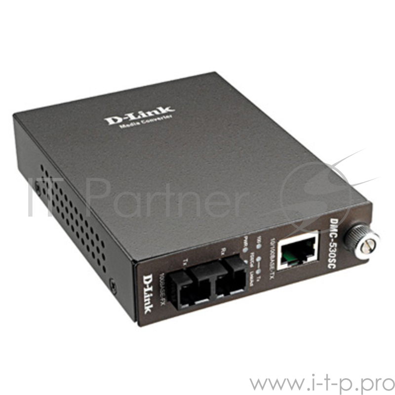 Медиаконвертер D-Link DMC-530SC, Media Converter Module, Fast Ethernet Twisted-pair to Fast Ethernet Single-mode Fiber, (30km, SC)