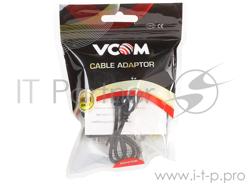 Конвертер AV => HDMI, VCOM <DD497>