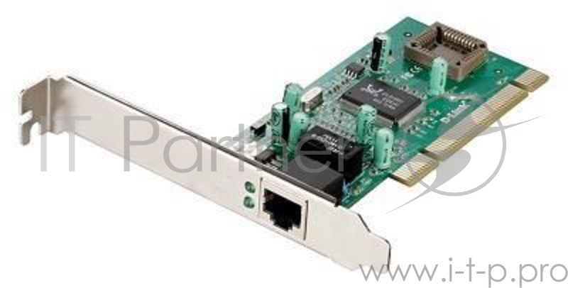 Сетевой адаптер D-Link DGE-530T/D2C(OEM) PCI 10/100/1000Mbps Гигабитный адаптер UTP (32бит)