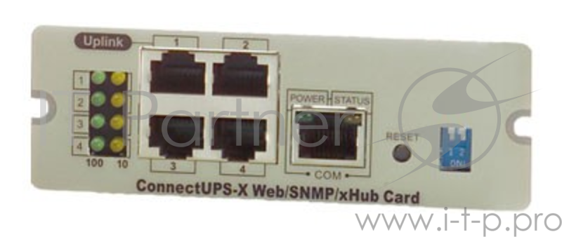 Сетевая карта Eaton 116750221-001 ConnectUPS-X Web/SNMP/xHub card