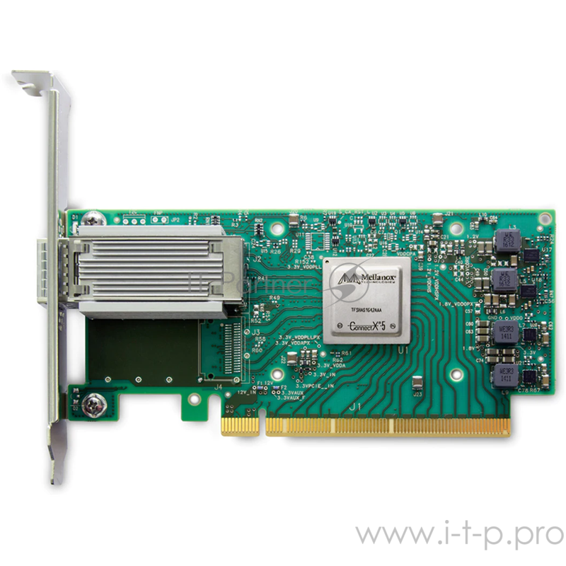 Сетевая карта ConnectX®-5 EN network interface card, 100GbE single-port QSFP28, PCIe3.0 x16, tall bracket, ROHS R6