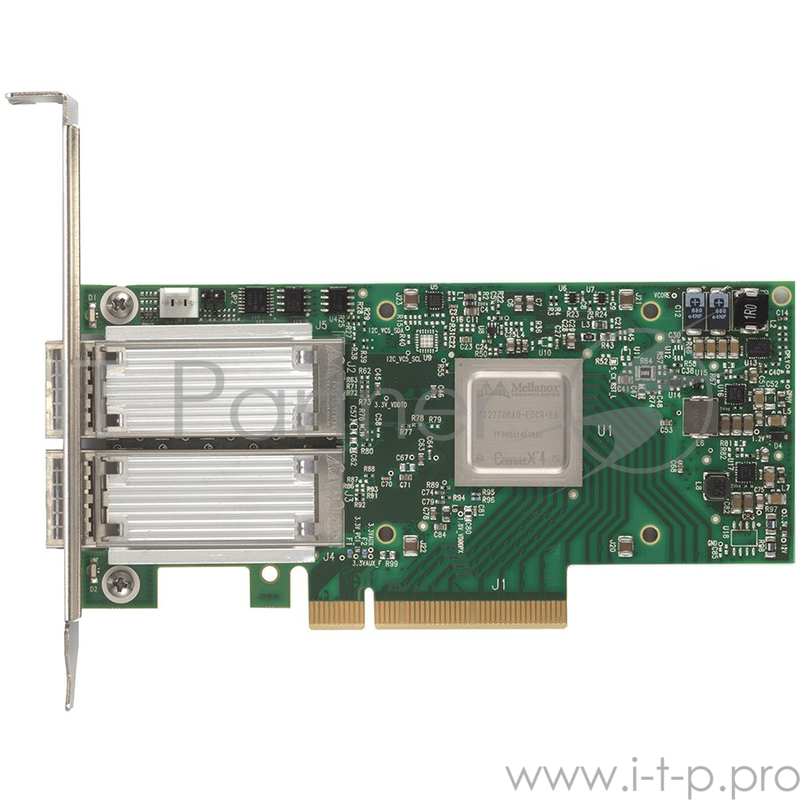 Сетевая карта ConnectX®-5 EN network interface card, 25GbE dual-port SFP28, PCIe3.0 x8, tall bracket, ROHS R6