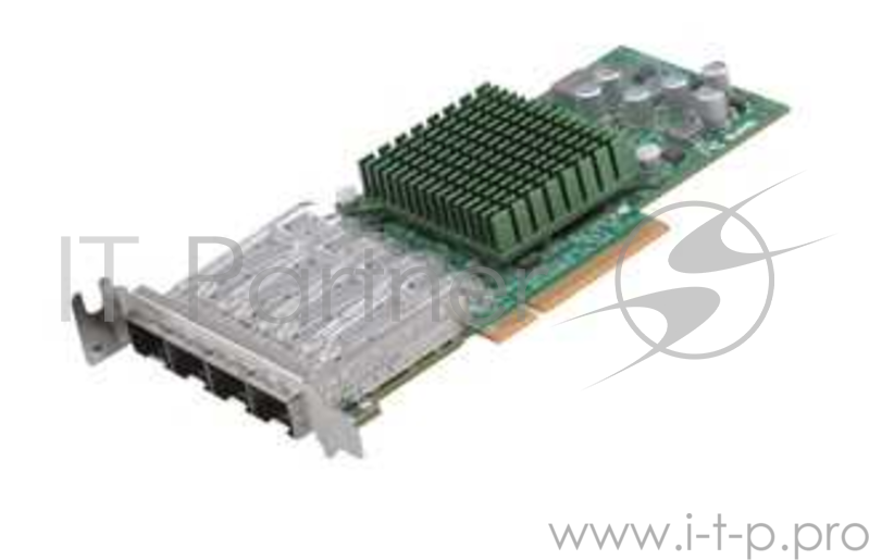 Плата коммуникационная SuperMicro 4-port 10Gbe Standard LP with SFP+, Intel XL710-AM1
